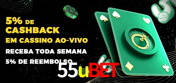 Promoções do cassino ao Vivo 55ubet